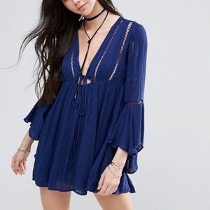 FREE PEOPLE | Romeo Peakaboo Mini Dress
